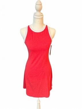 Boxercraft Red Racerback Tank Dress Small Athleisure Sporty